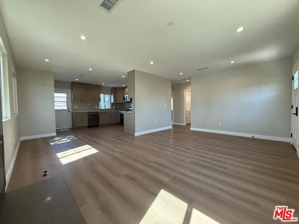 a view of kitchen and utility room