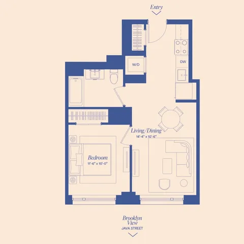 $4,515 | 18 India Street, Unit 355P | Greenpoint