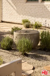 front view of a house with a outdoor space