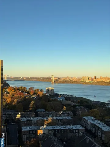 a view of city and ocean