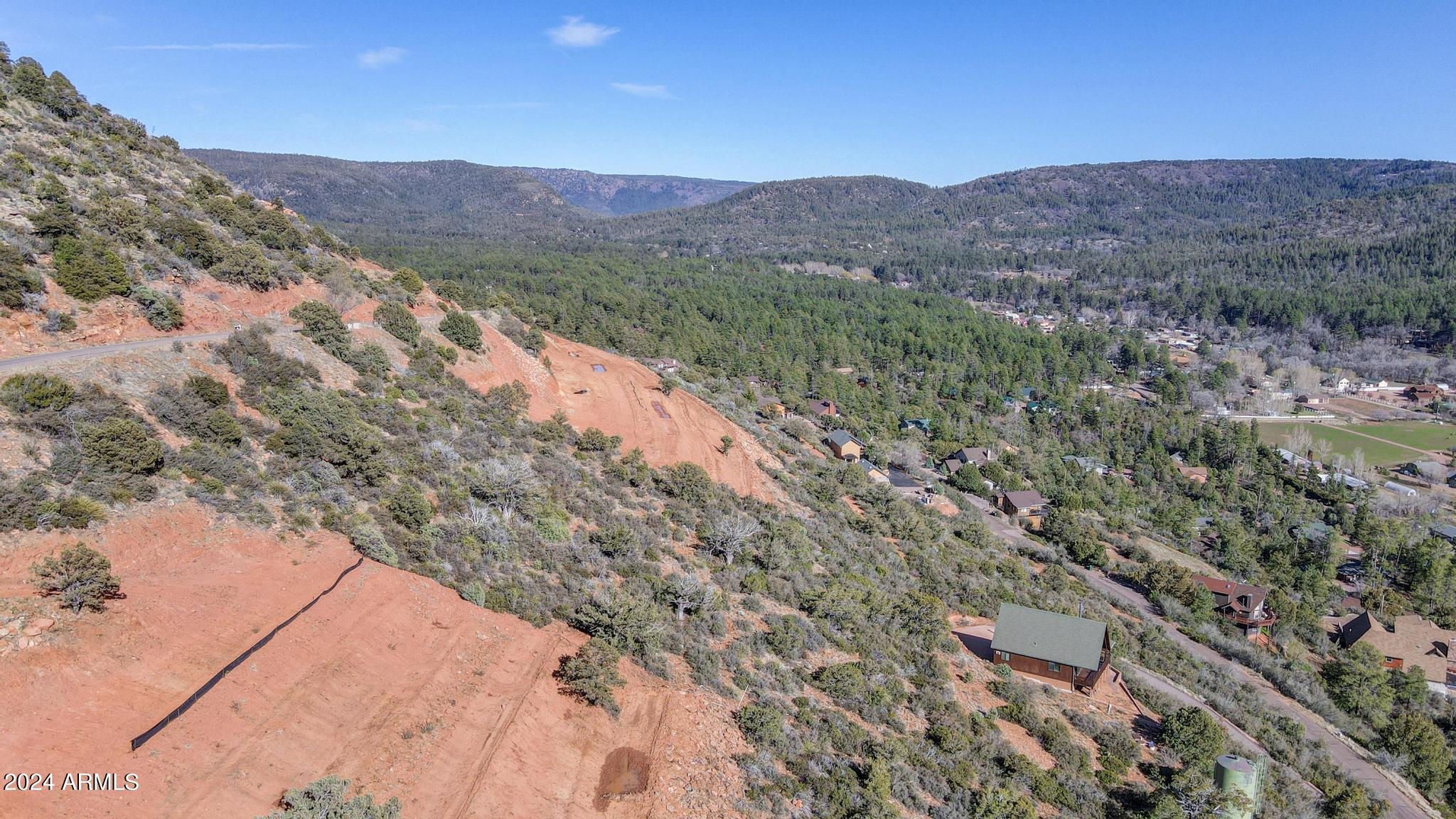 Lot 79 Tomahawk Trail, Unit 79 Pine, AZ 85544 - Photo 10 of 11 a view of a house with a mountain