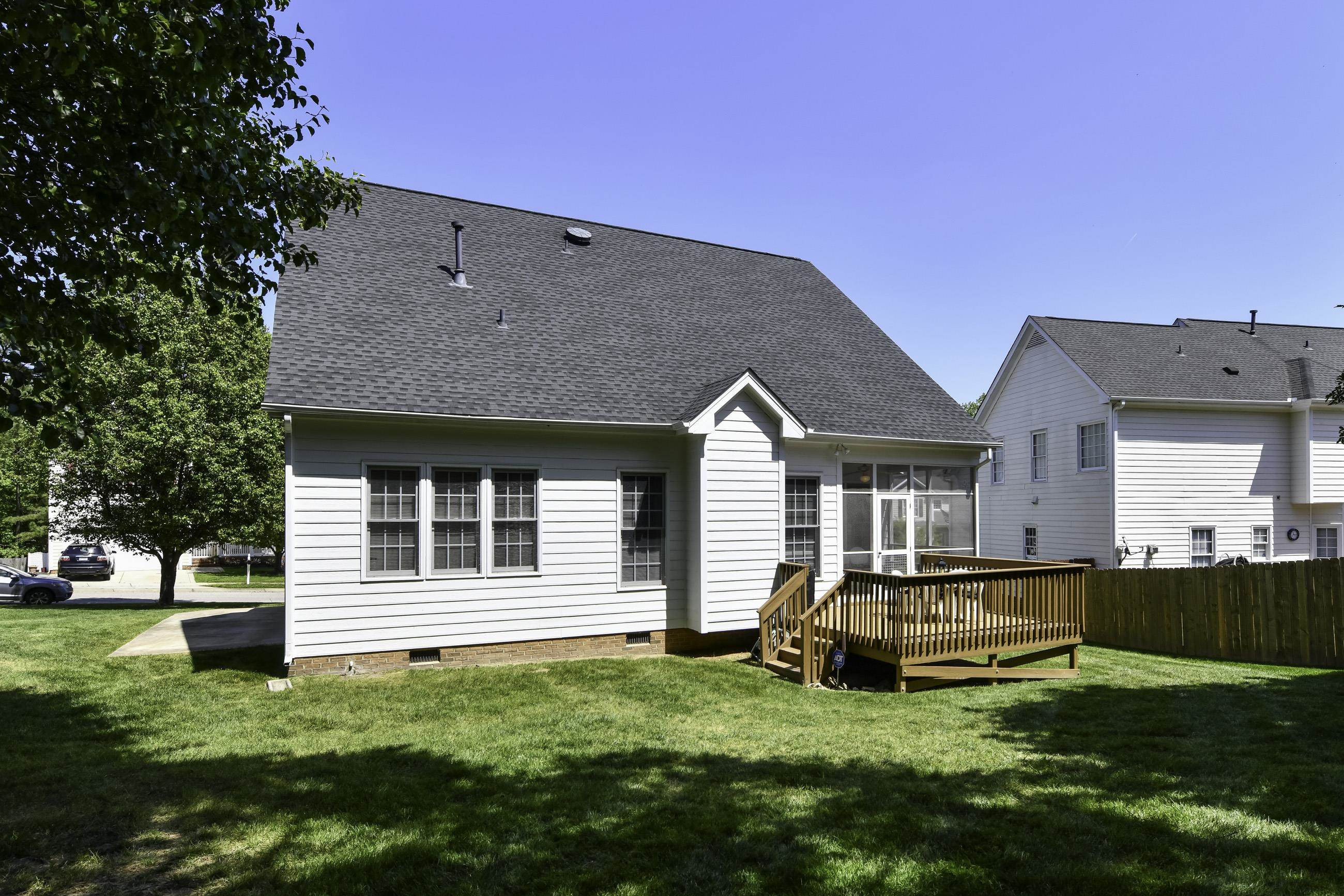 7929 Milltrace Run Raleigh, NC 27615 - Photo 34 of 36 Exterior Back