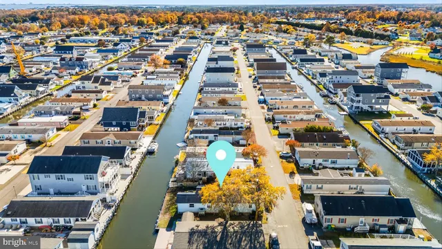 an aerial view of a building