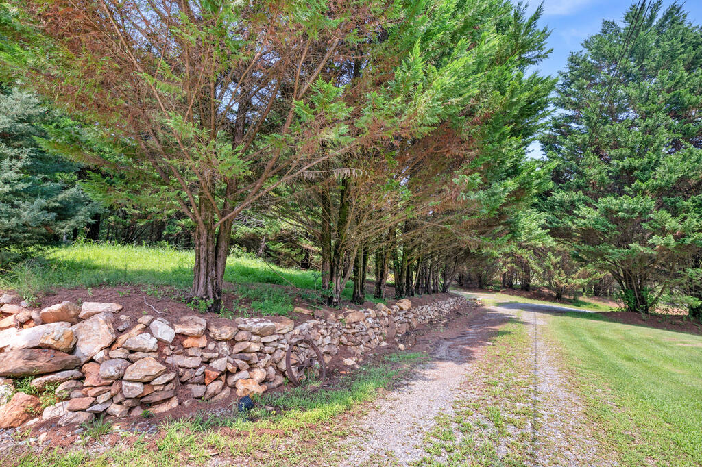 2064 Knight Road Ellijay, GA 30540 - Photo 64 of 64 Driveway, Lots of hand stacked stone landscaping walls.