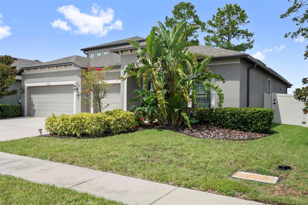 18565 Obregan Drive Spring Hill, FL 34610 - Photo 3 of 70 a front view of a house with a yard