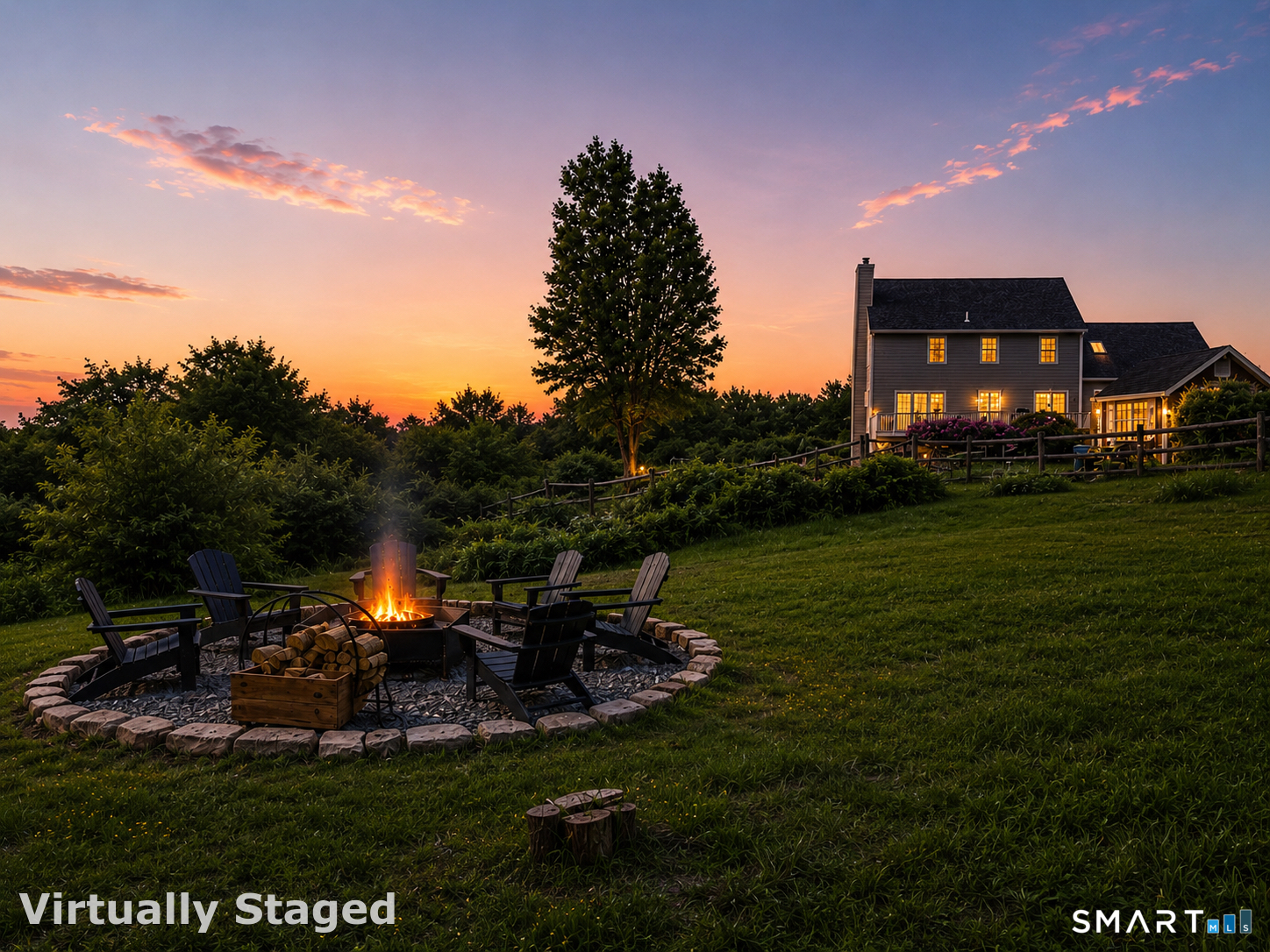 11 Wheeler Farm Road Preston, CT 06365 - Photo 2 of 40 a backyard of a house with table and chairs
