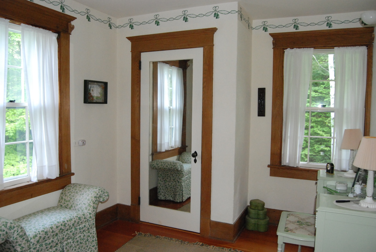 55 Eaton Road Monterey, MA 01245 - Photo 20 of 48 a view of hallway with furniture and a window