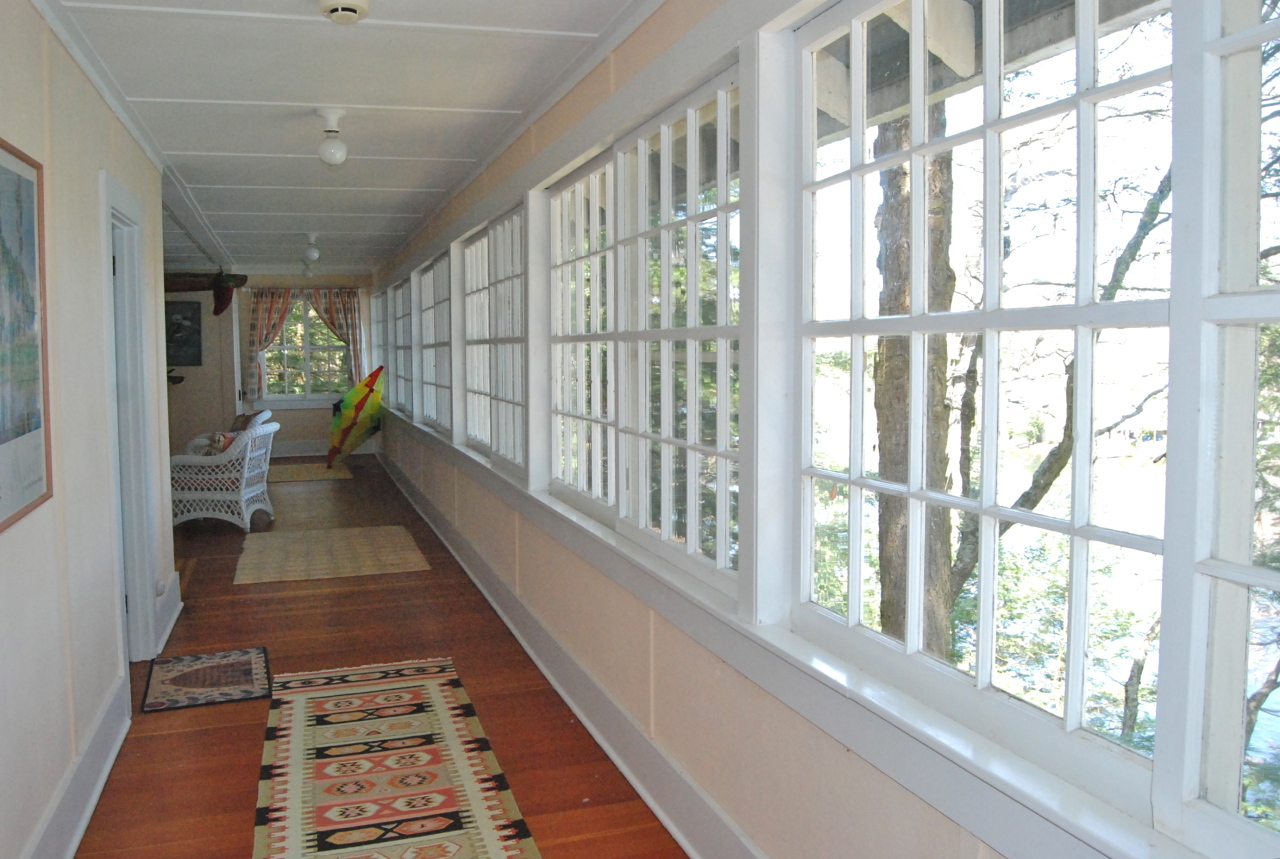 55 Eaton Road Monterey, MA 01245 - Photo 28 of 48 a view of a balcony with furniture