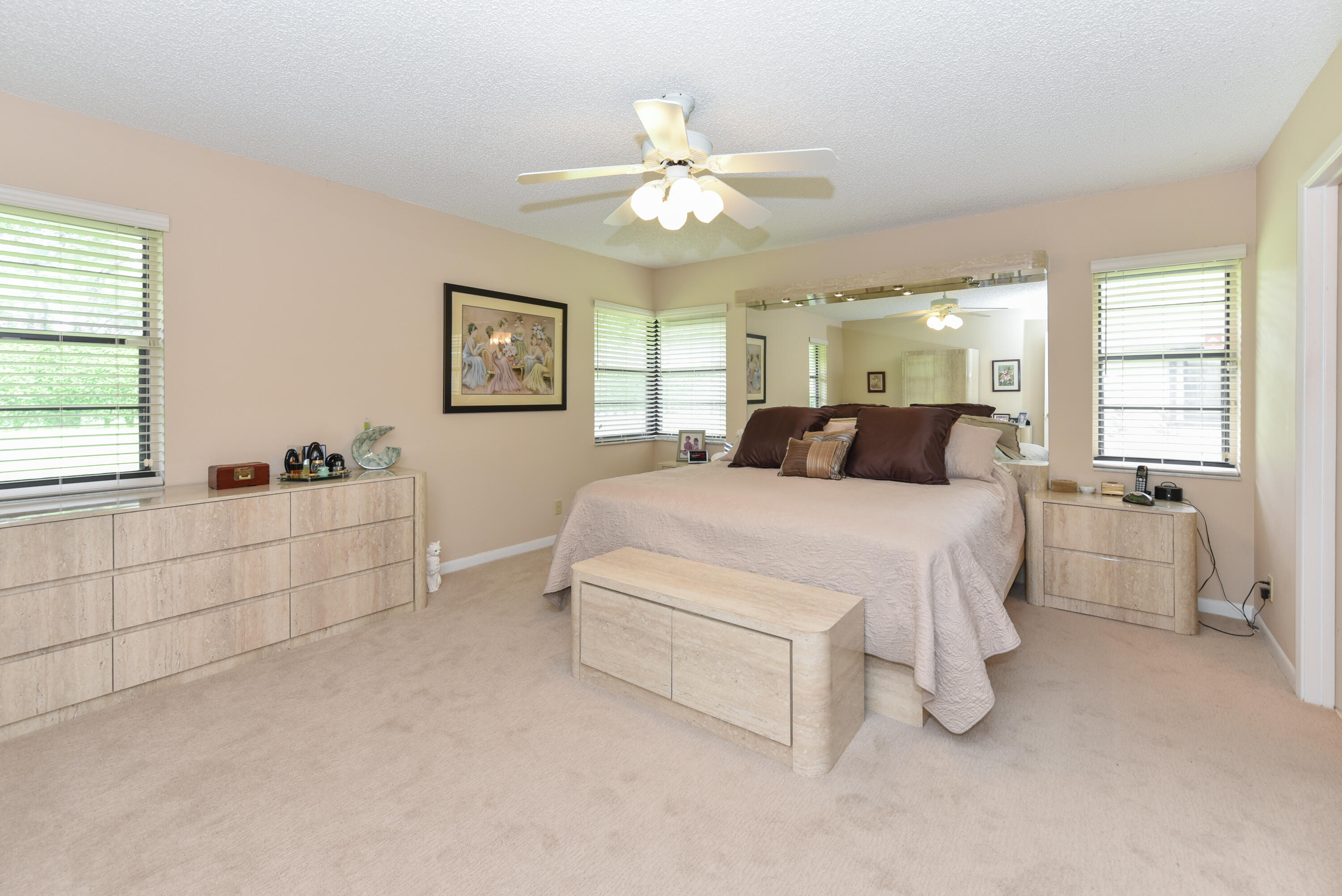 8235 Springlake Drive, Unit B Boca Raton, FL 33496 - Photo 19 of 49 Master Bedroom