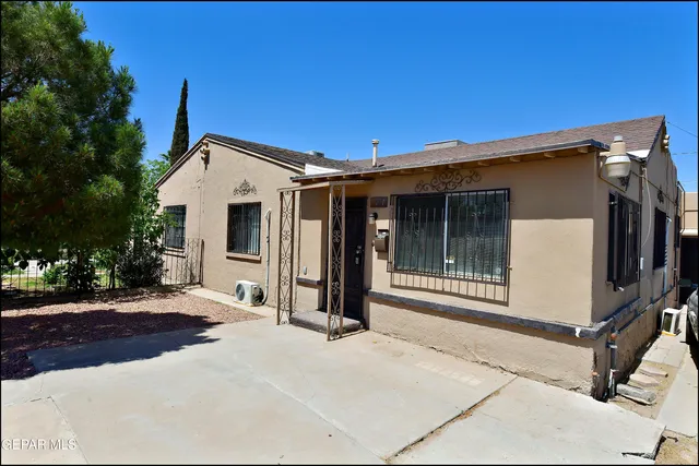a view of a house with a porch