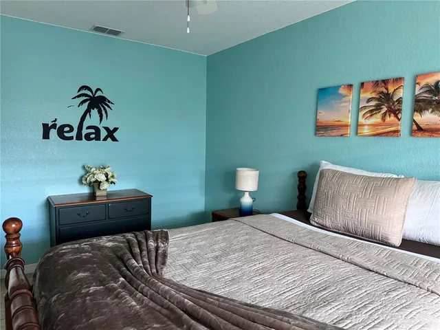 a kitchen with a stove and cabinets