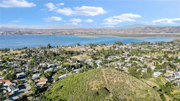 a view of a city with ocean view