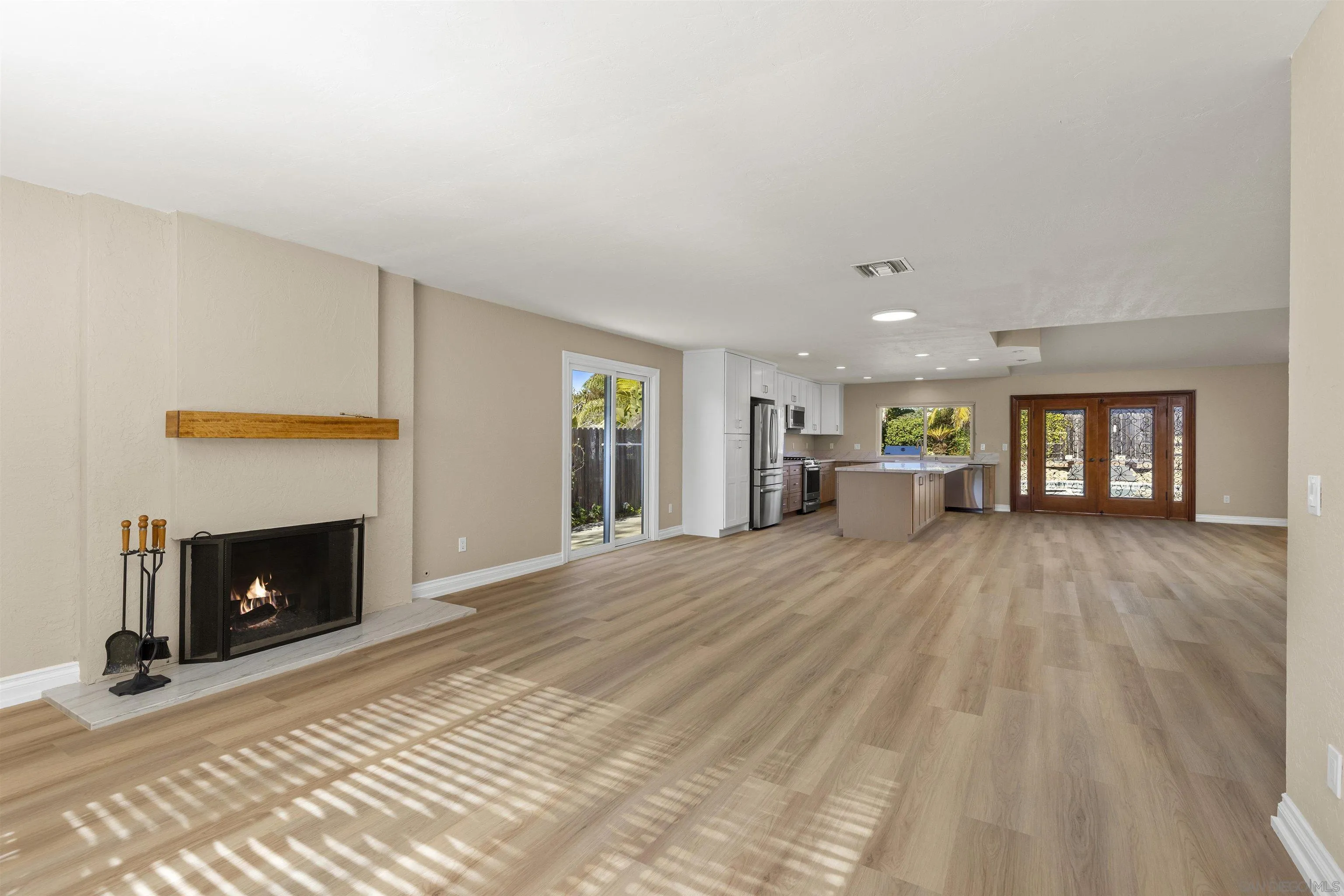 1510 Orangeview Drive, Unit 12 Encinitas, CA 92024 - Photo 16 of 55 a view of empty room with a fireplace