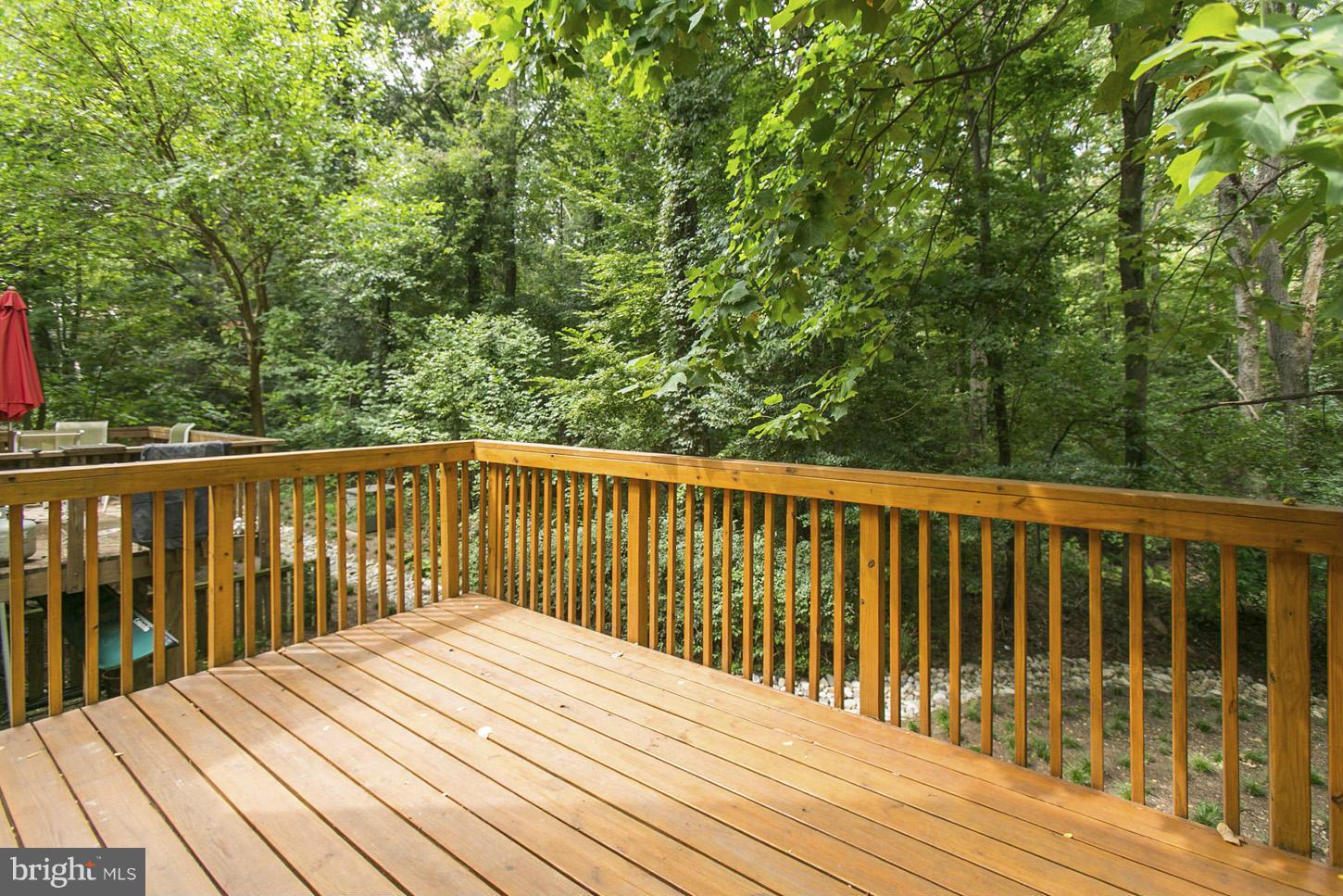 2354 Generation Drive Reston, VA 20191 - Photo 24 of 25 Deck backing to treed area