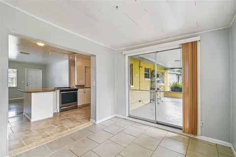 a view of an ocean and balcony