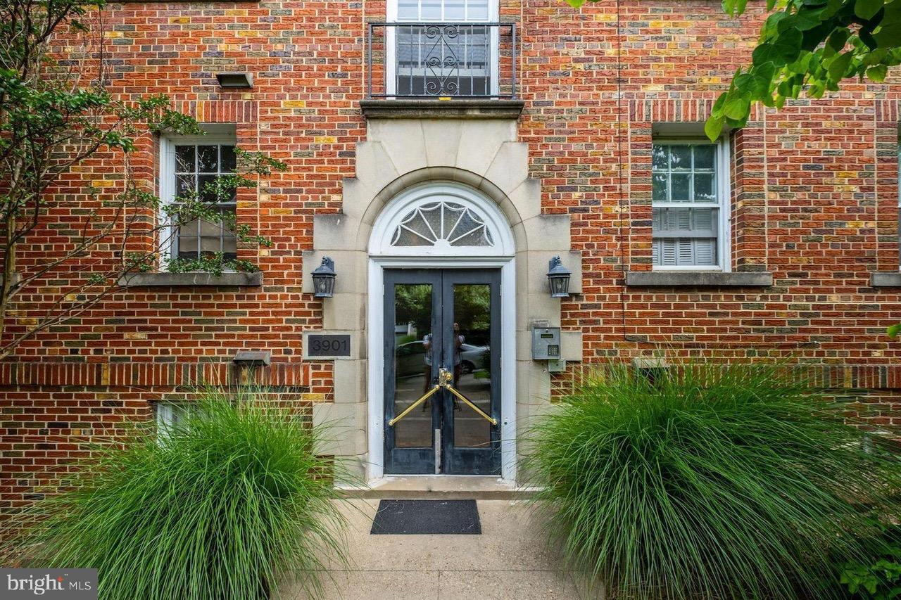 3901 Fulton Street Northwest, Unit 203 Washington, DC 20007 - Photo 10 of 10 a front view of a house with plants