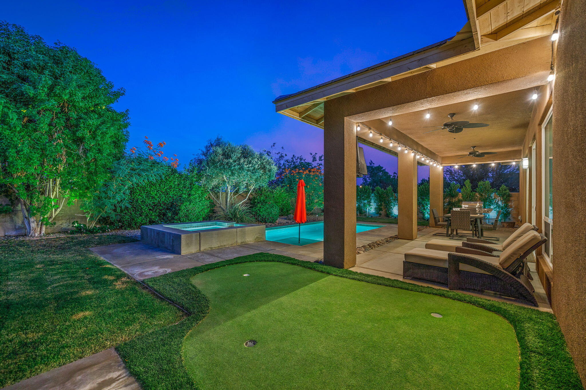 41252 Gaslight Avenue Bermuda Dunes, CA 92203 - Photo 3 of 37 a view of swimming pool with a patio