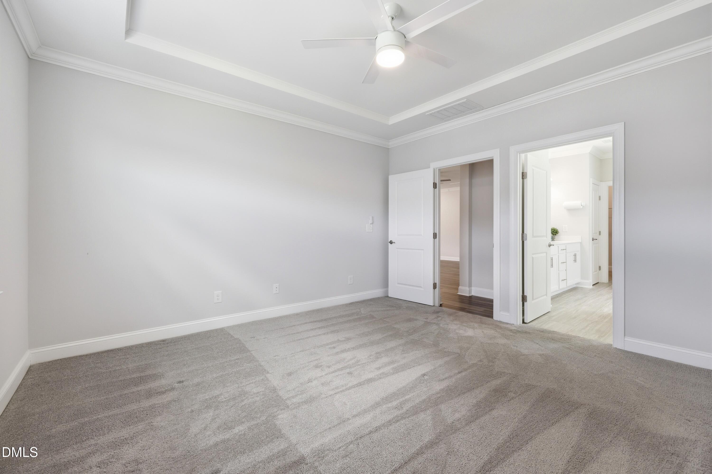 289 English Violet Lane Raleigh, NC 27610 - Photo 18 of 40 wooden floor in an empty room