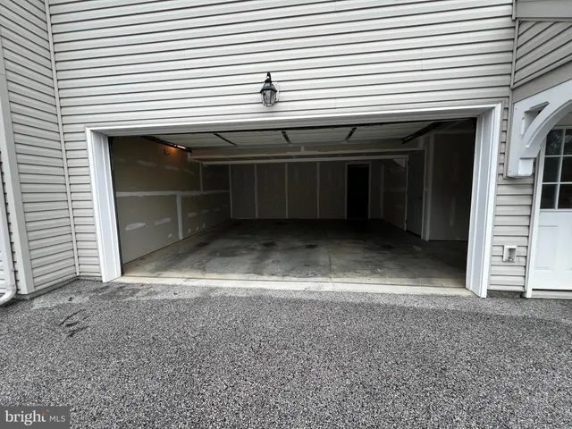 a view of a house with a large window