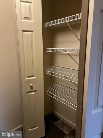 a close view of utility room