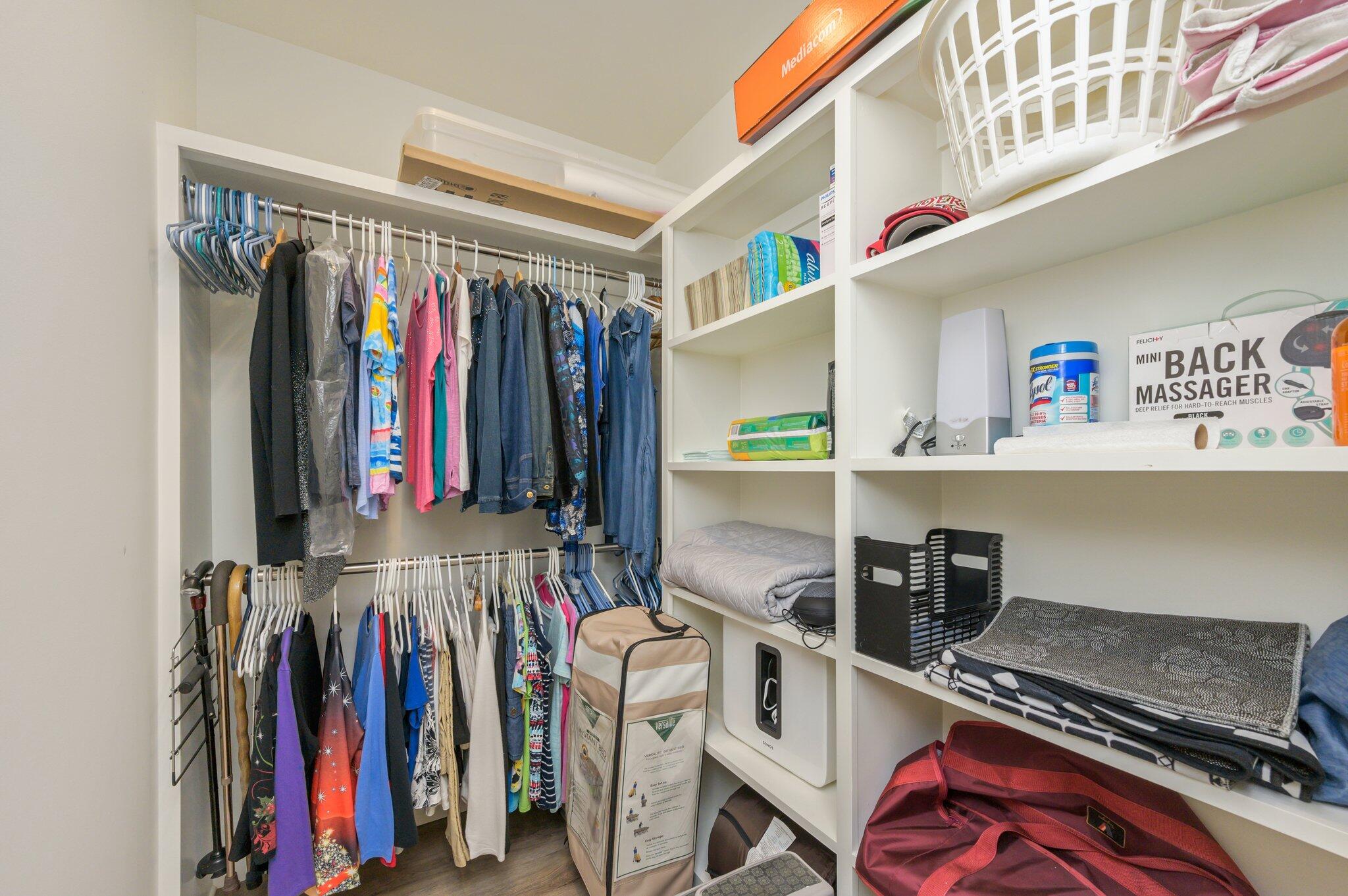 30 Fox Lake Drive Santa Rosa Beach, FL 32459 - Photo 32 of 90 a view of walk in closet with clothes and shoes