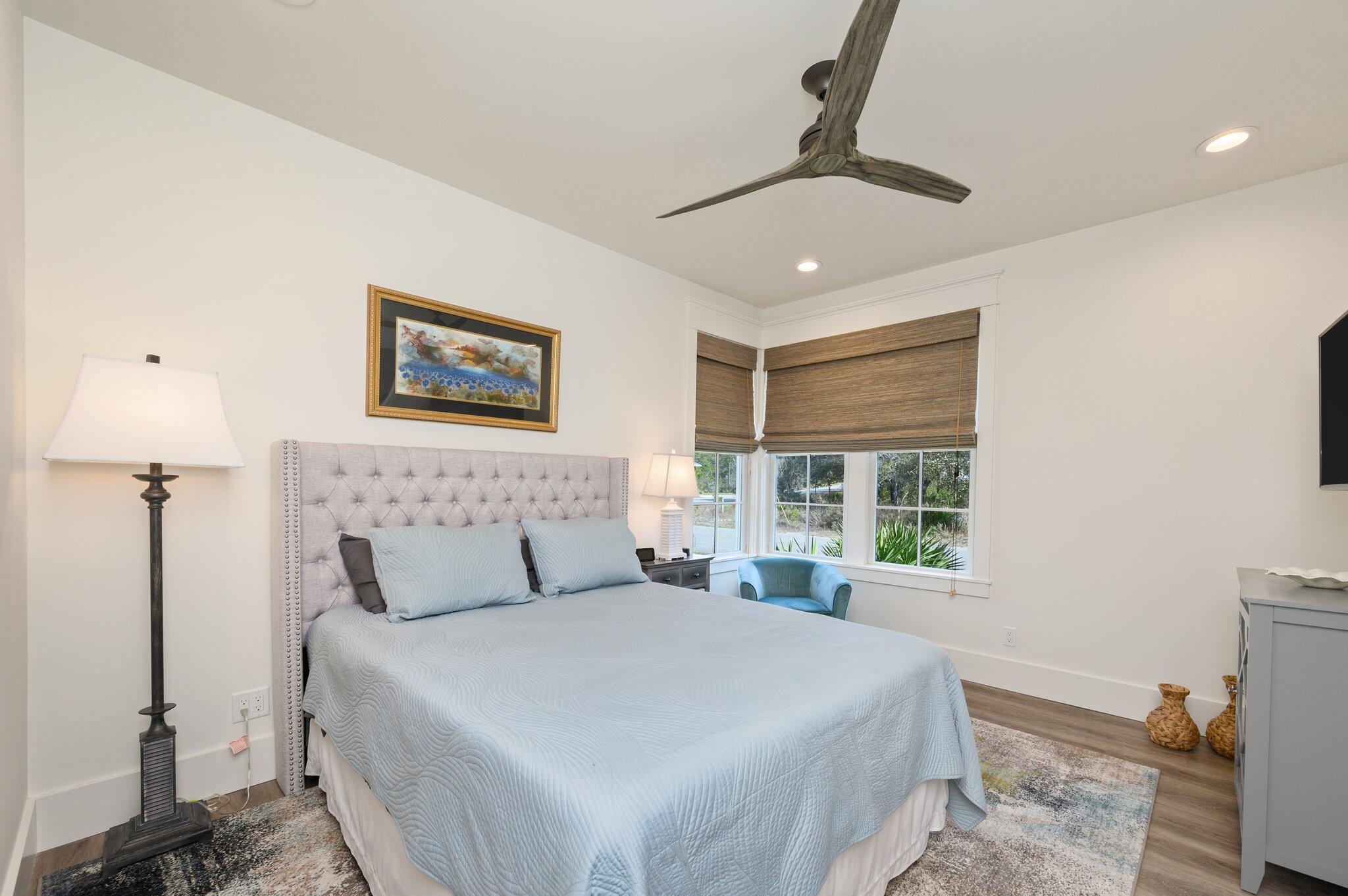 30 Fox Lake Drive Santa Rosa Beach, FL 32459 - Photo 47 of 90 a bedroom with a large bed and a window