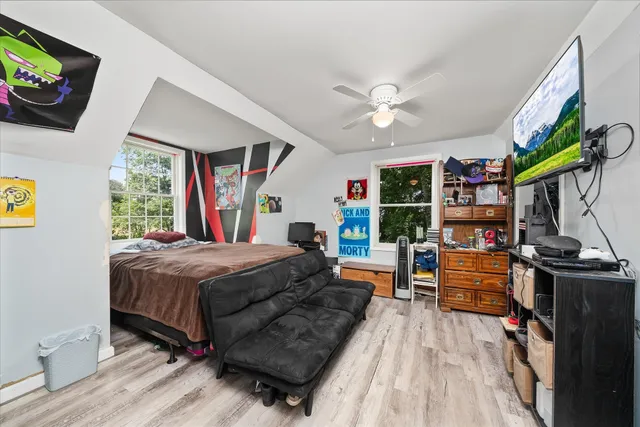 a balcony view with a outdoor seating space