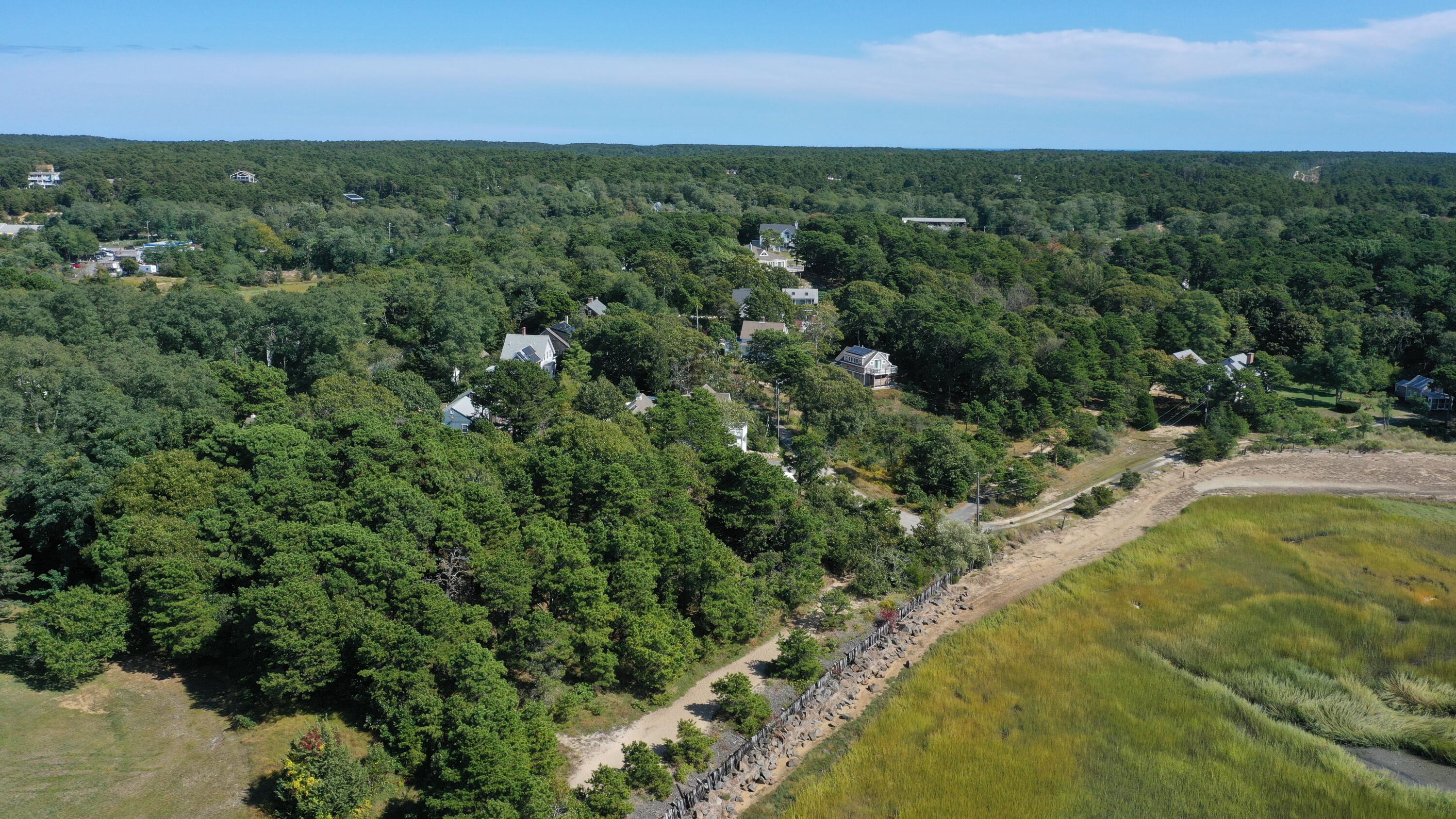125 Pine Point Road Wellfleet, MA 02667 - Photo 41 of 49 a view of a field with an ocean