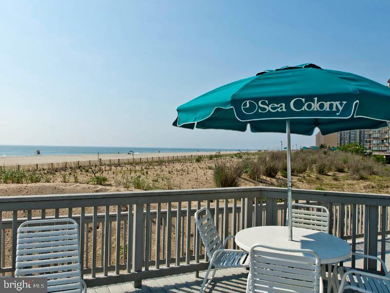 502 Island House Road Bethany Beach, DE 19930 - Photo 43 of 56 a view of a chairs and a table in the balcony