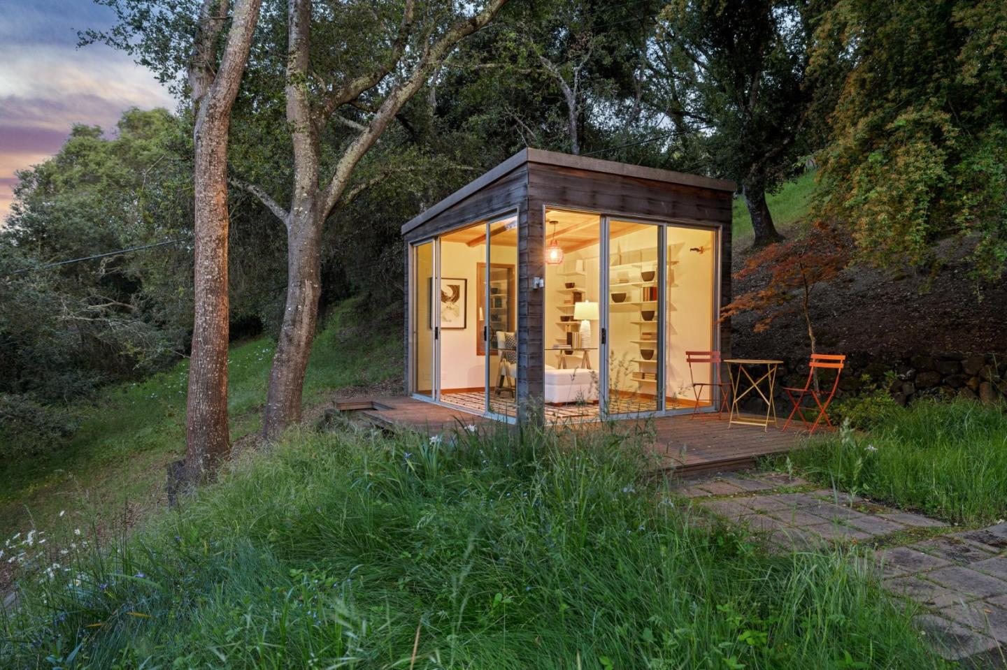 19 Preston Road Woodside, CA 94062 - Photo 29 of 30 a view of backyard with green space