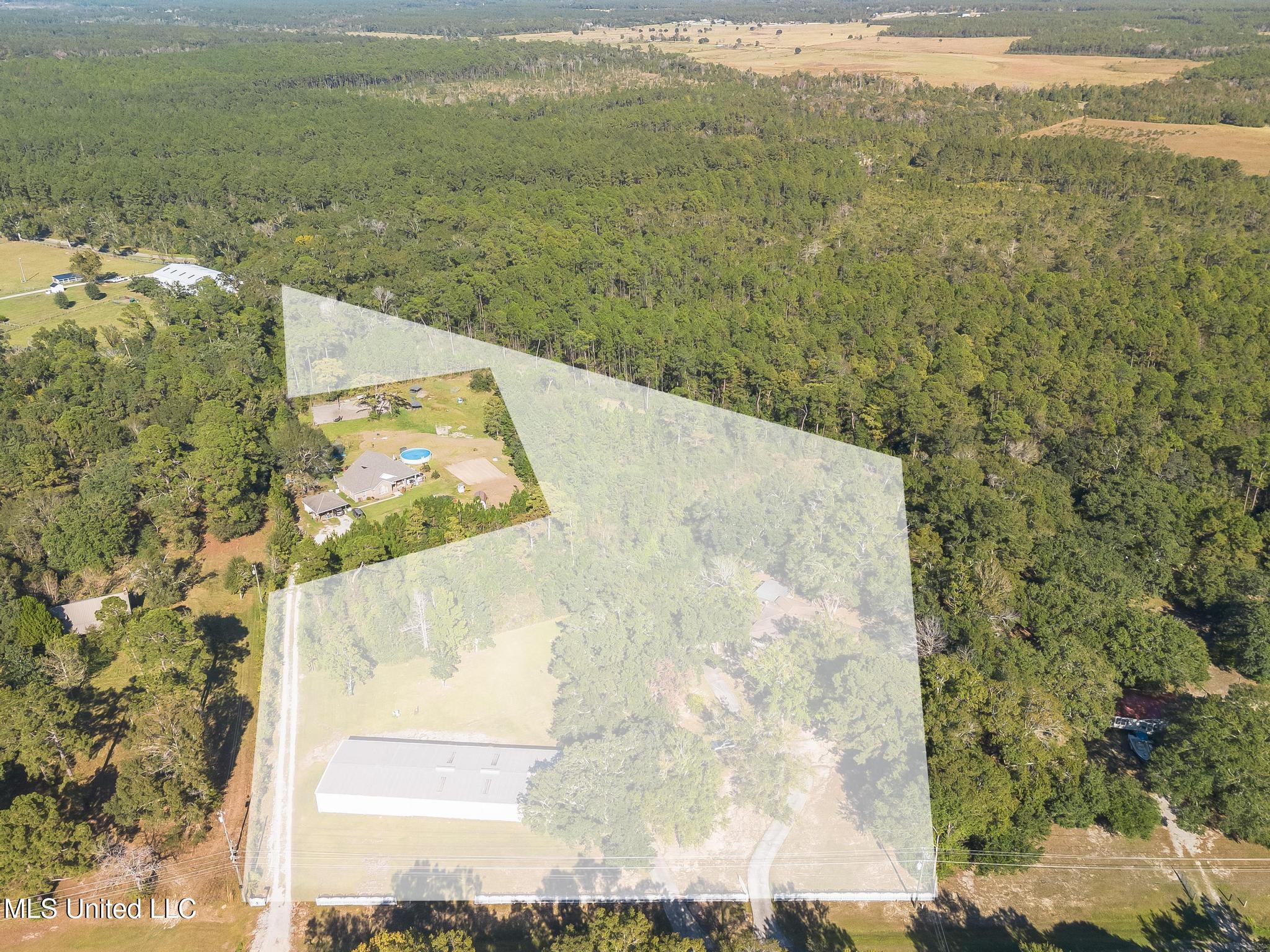 12656 Wolf River Road Gulfport, MS 39503 - Photo 3 of 42 DJI_0362z