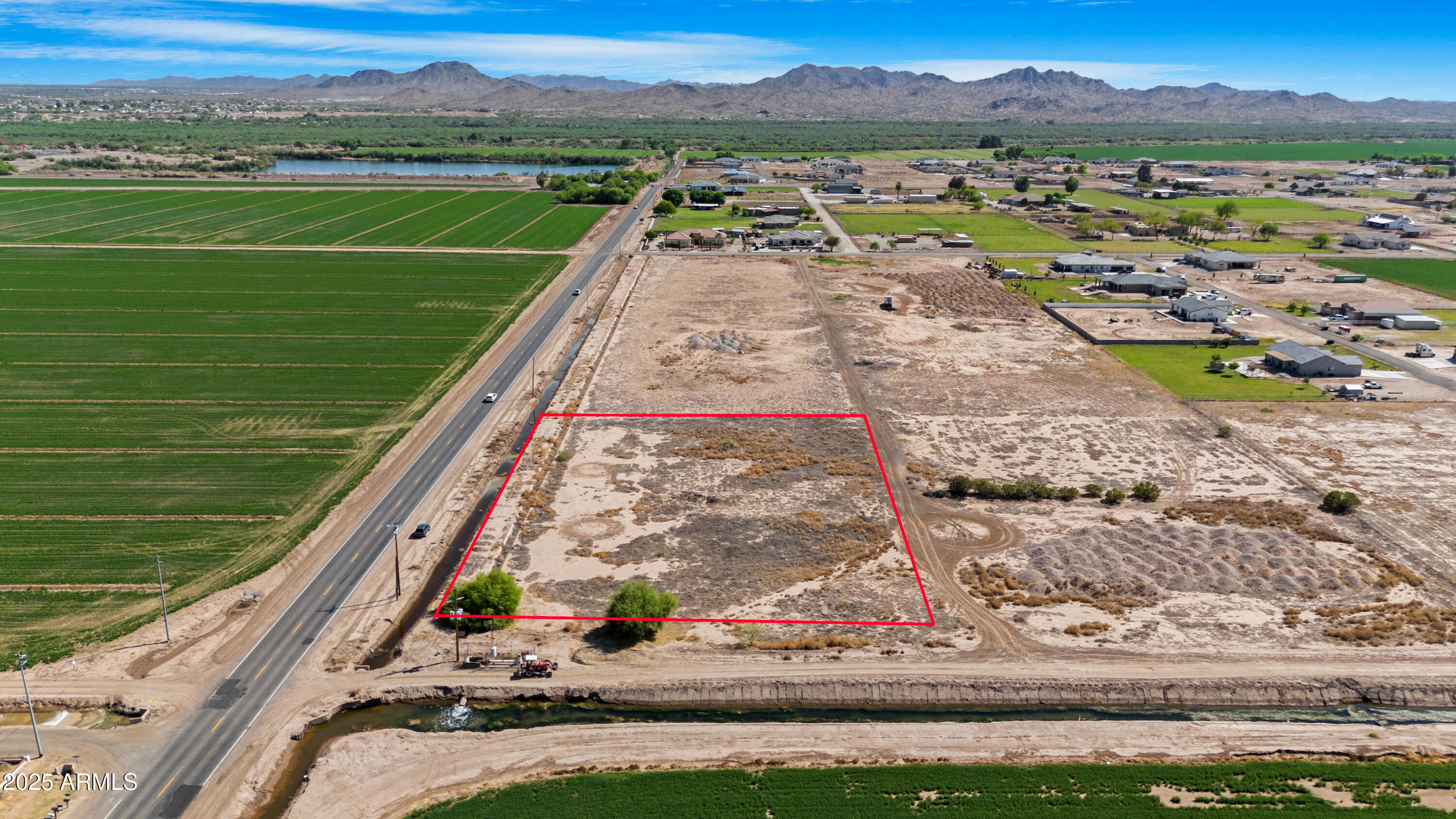 Xxx South Rainbow Road Buckeye, AZ 85326 - Photo 3 of 10 Aerial 2 Outlined