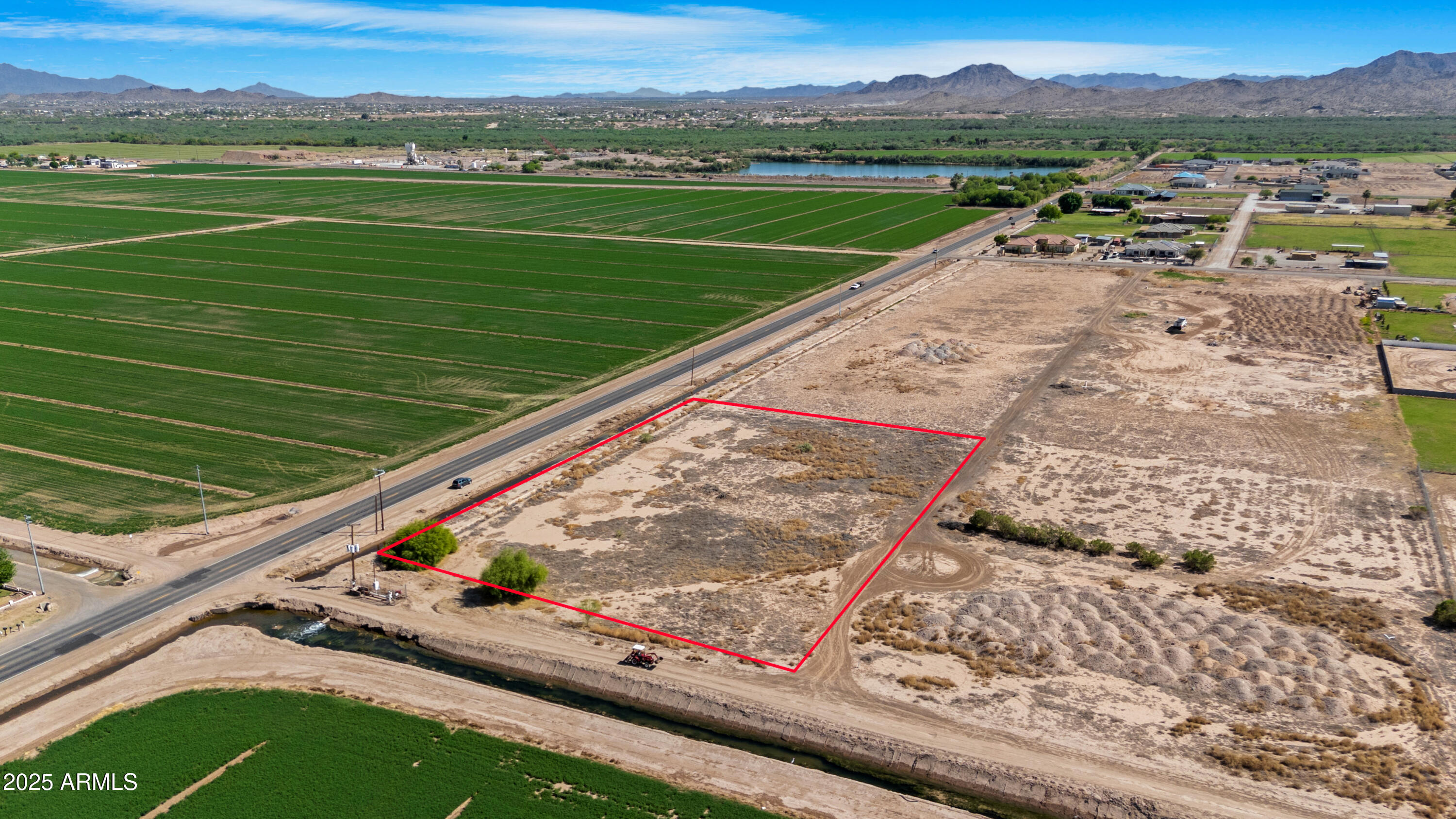 Xxx South Rainbow Road Buckeye, AZ 85326 - Photo 4 of 10 Aerial 3 Outlined