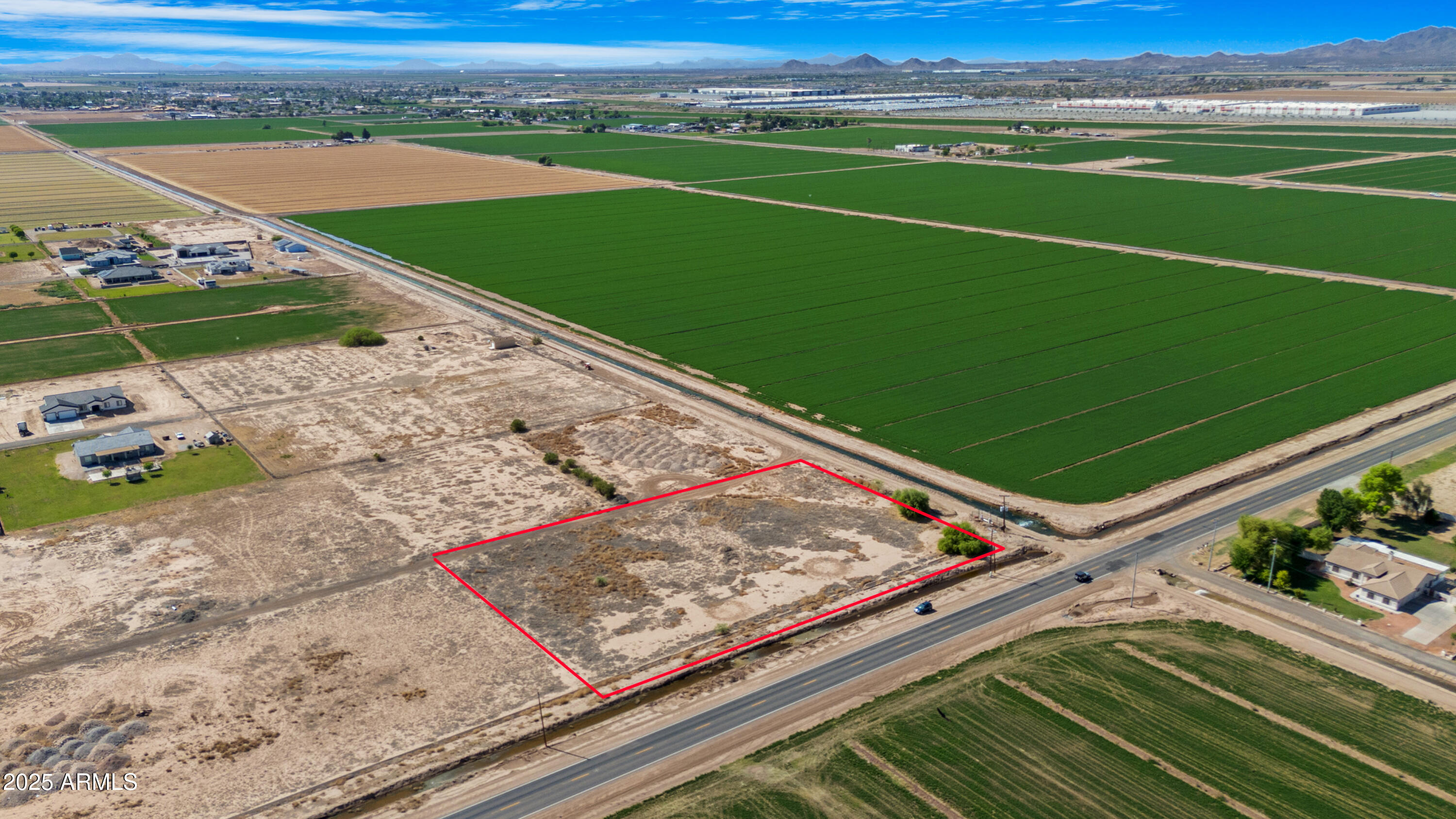 Xxx South Rainbow Road Buckeye, AZ 85326 - Photo 9 of 10 Aerial 8 Outlined