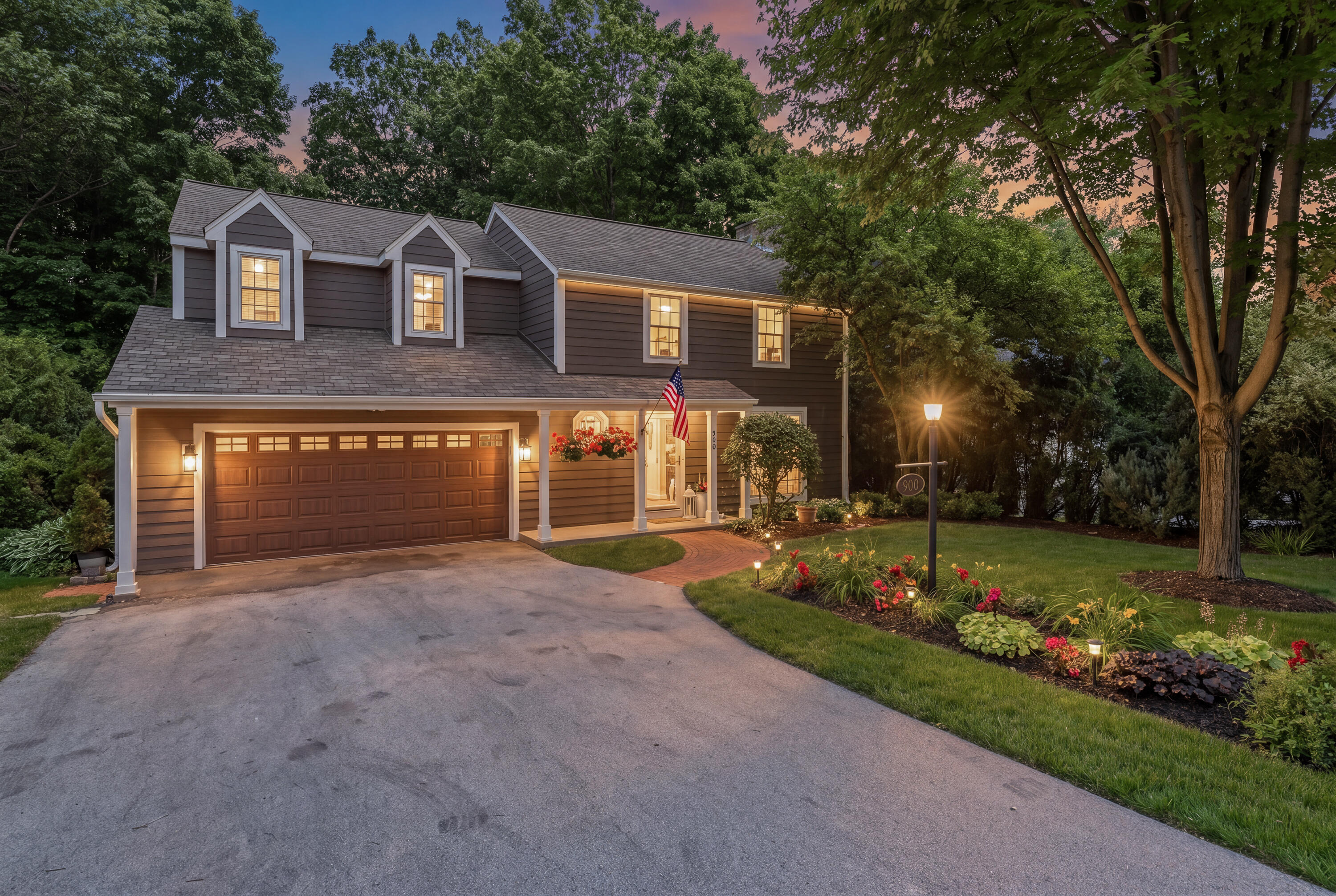 900 Apple Tree Lane Brookfield, WI 53005 - Photo 44 of 75 Night time Beauty!
