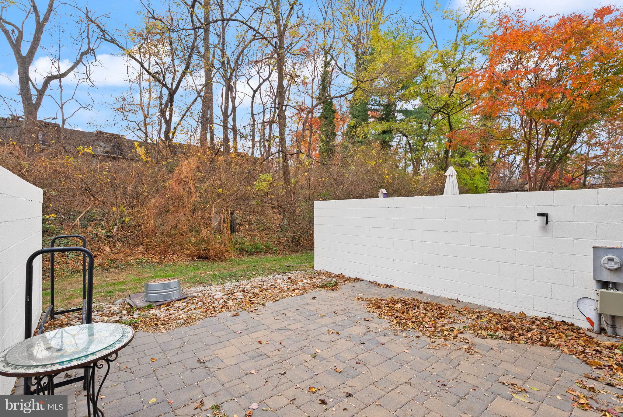 11577 Maple Ridge Road Reston, VA 20190 - Photo 44 of 48 a backyard of a house with table and chairs