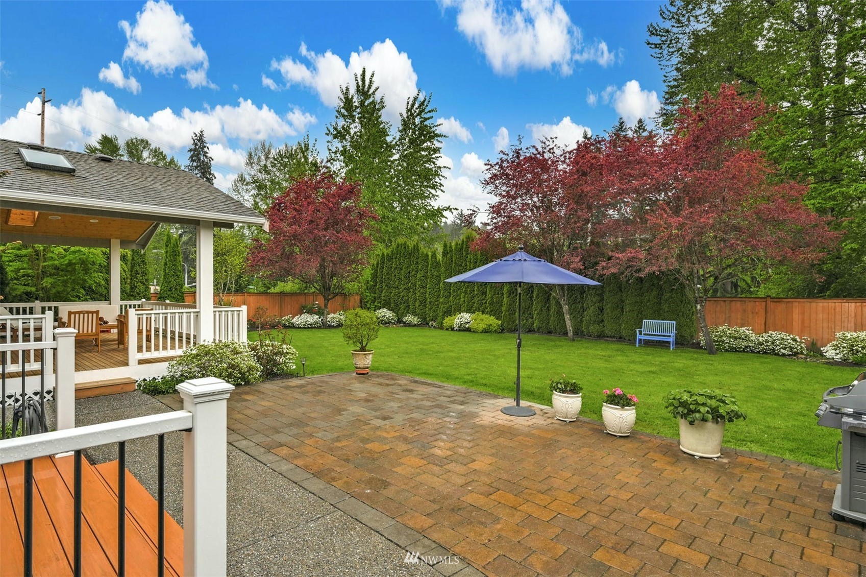 22722 16th Avenue West Bothell, WA 98021 - Photo 34 of 39 a view of a house with backyard and garden