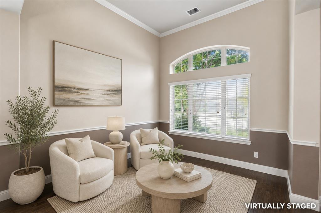 1014 Dunhill Lane Forney, TX 75126 - Photo 3 of 38 Sitting area as you enter the home. Lots of natural light.