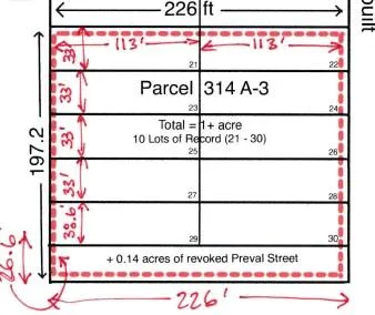 $140,000 | Sq 314-a-3 Sq 314-a-3 Dupre Street, Mandeville, LA 70448