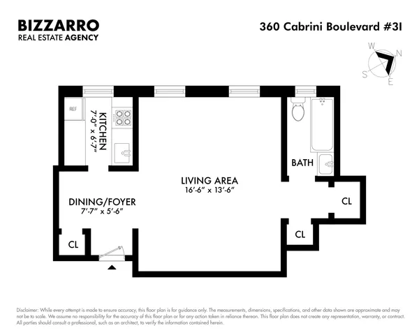 $299,000 | 360 Cabrini Boulevard, Unit 3I | Hudson Heights