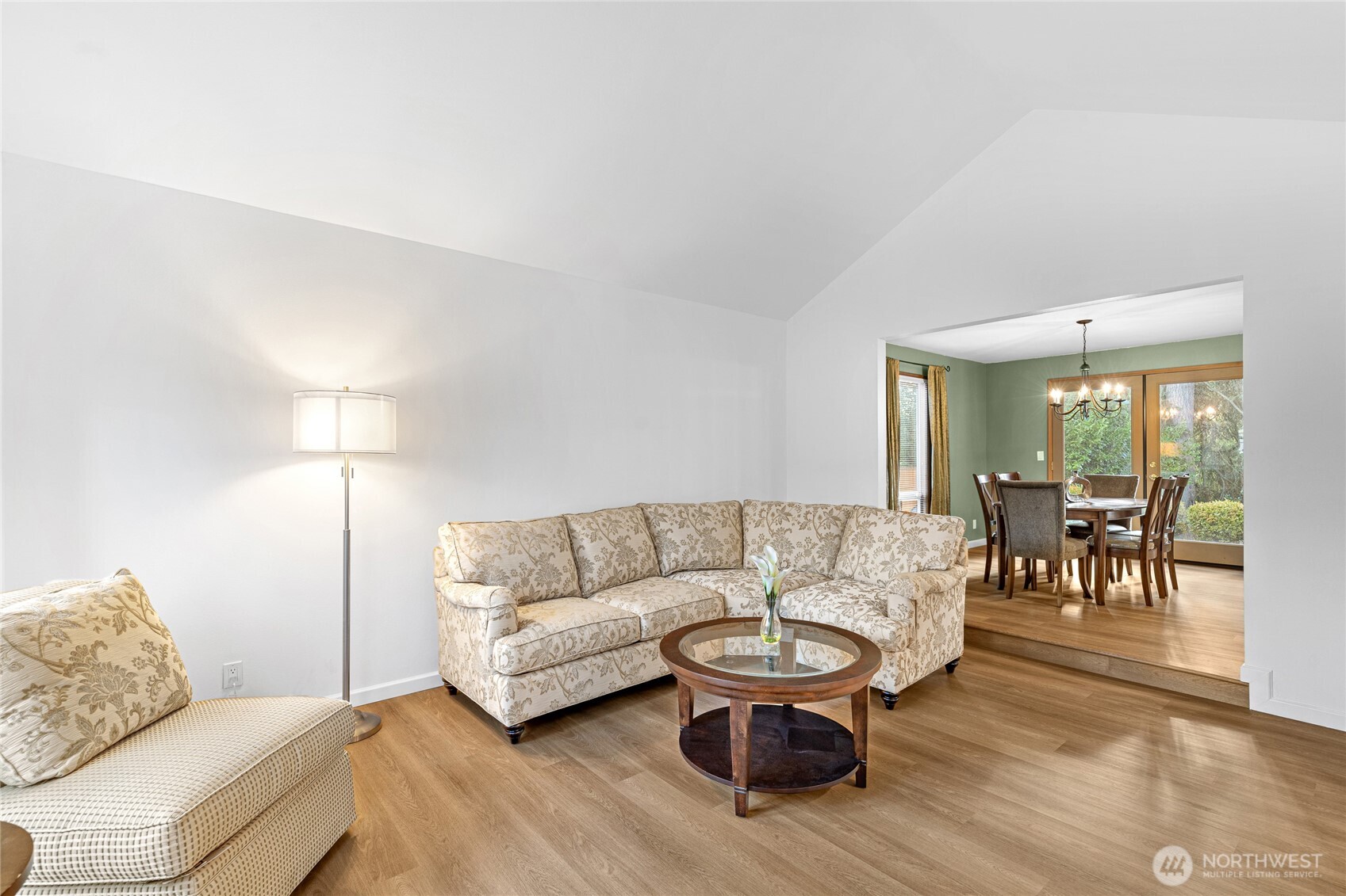 5824 111th Place Southwest Mukilteo, WA 98275 - Photo 3 of 38 a living room with furniture and a wooden floor