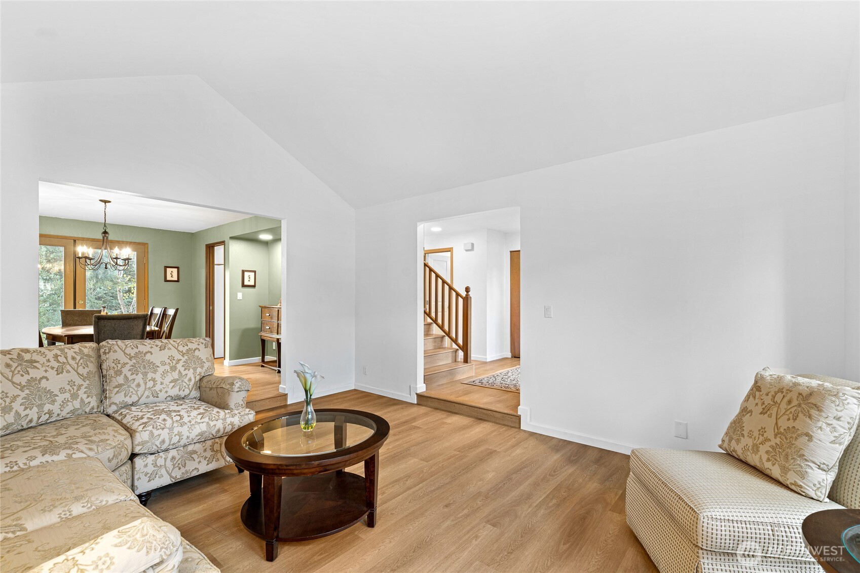 5824 111th Place Southwest Mukilteo, WA 98275 - Photo 5 of 38 a living room with furniture and a wooden floor
