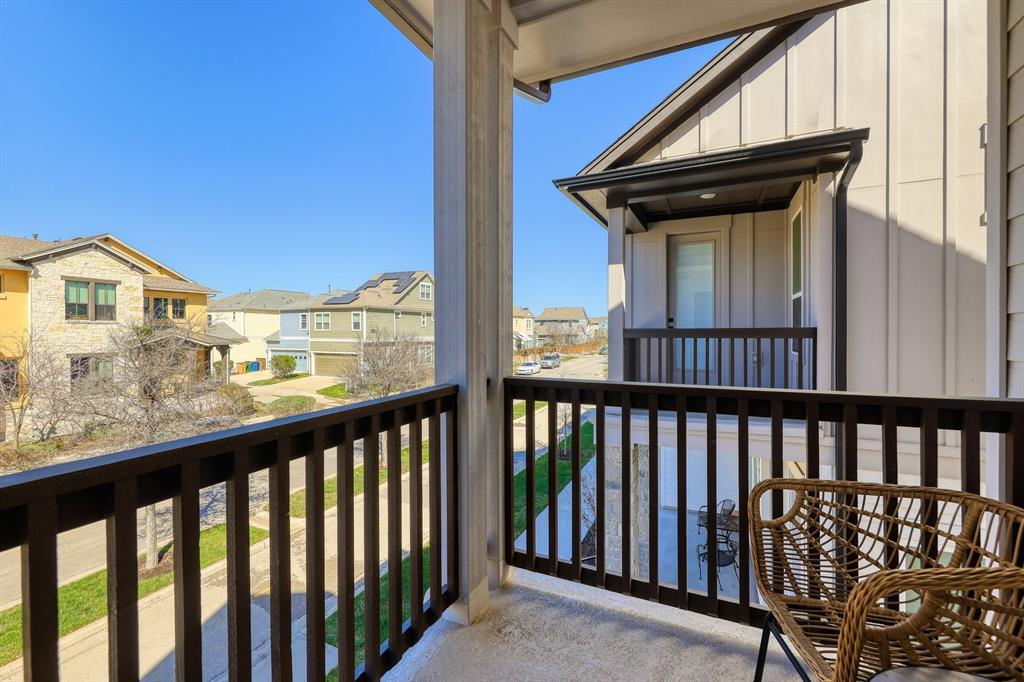 3907 Tilley Street Austin, TX 78723 - Photo 17 of 26 a view of a street from a balcony