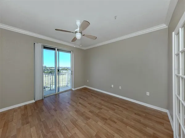 a view of a water heater and a floor to ceiling window