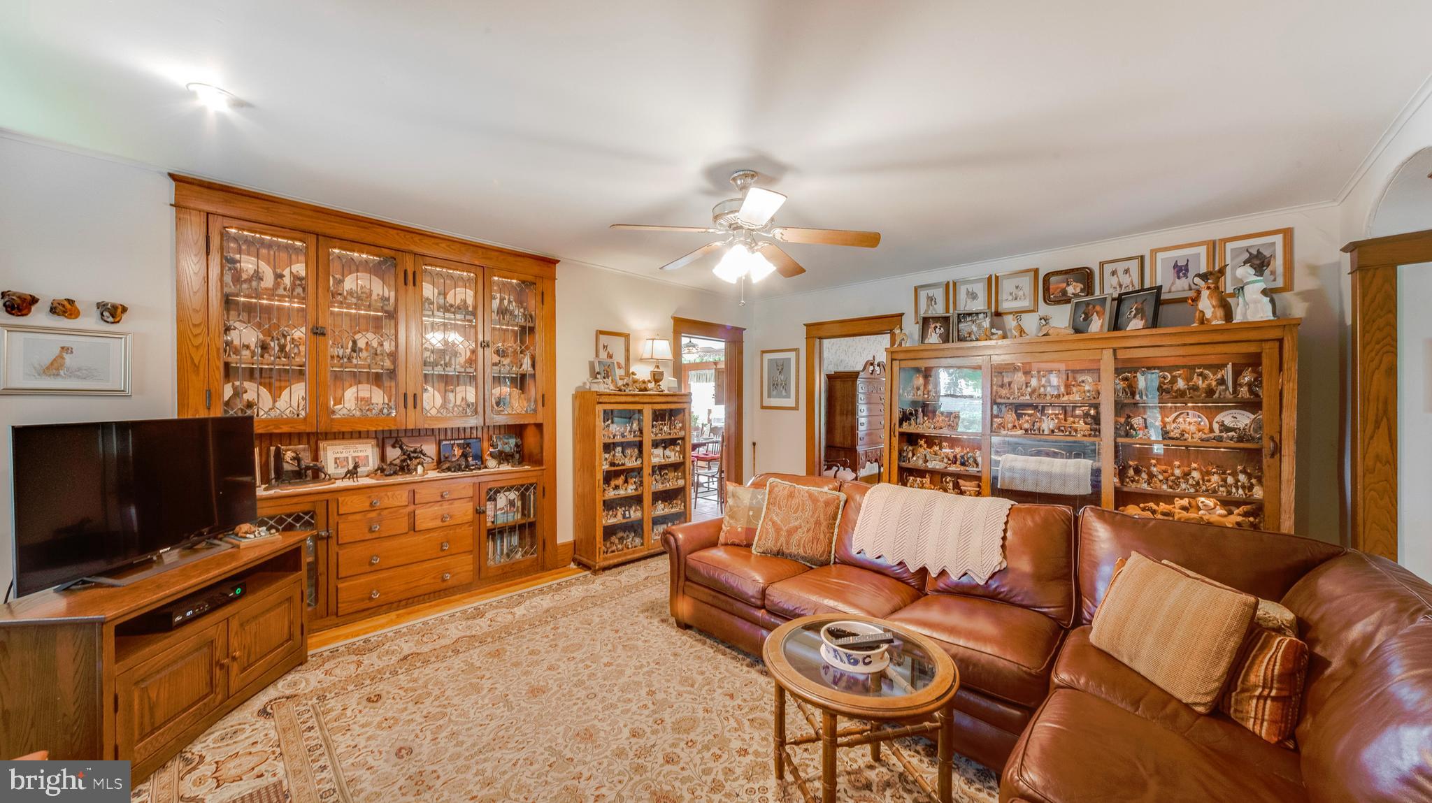 4301 Federal Hill Road Street, MD 21154 - Photo 19 of 85 Family Room & View of Chestnut Cabinet in Main Hse