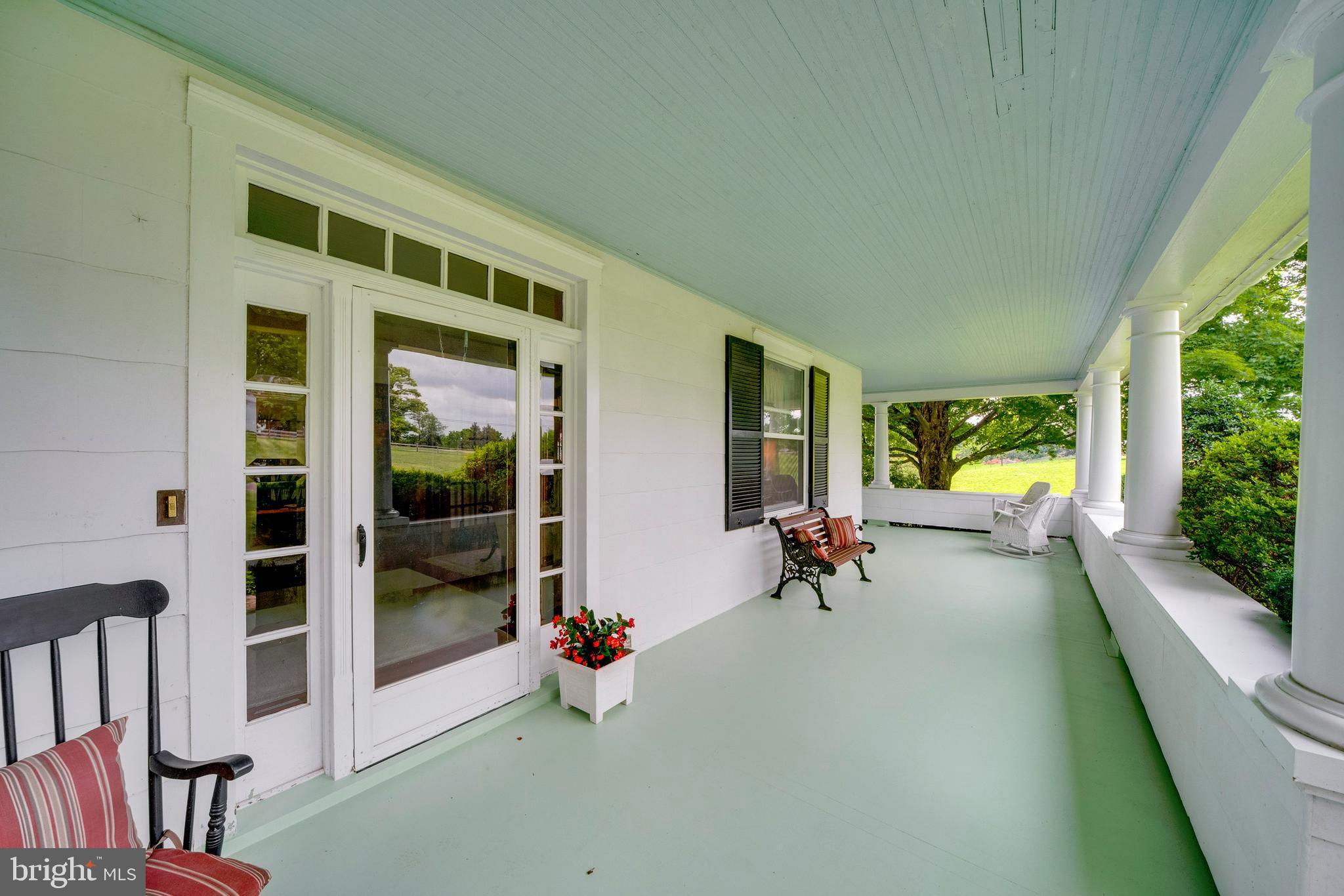 4301 Federal Hill Road Street, MD 21154 - Photo 47 of 85 Front View of Wrap-a-round Porch in Main House