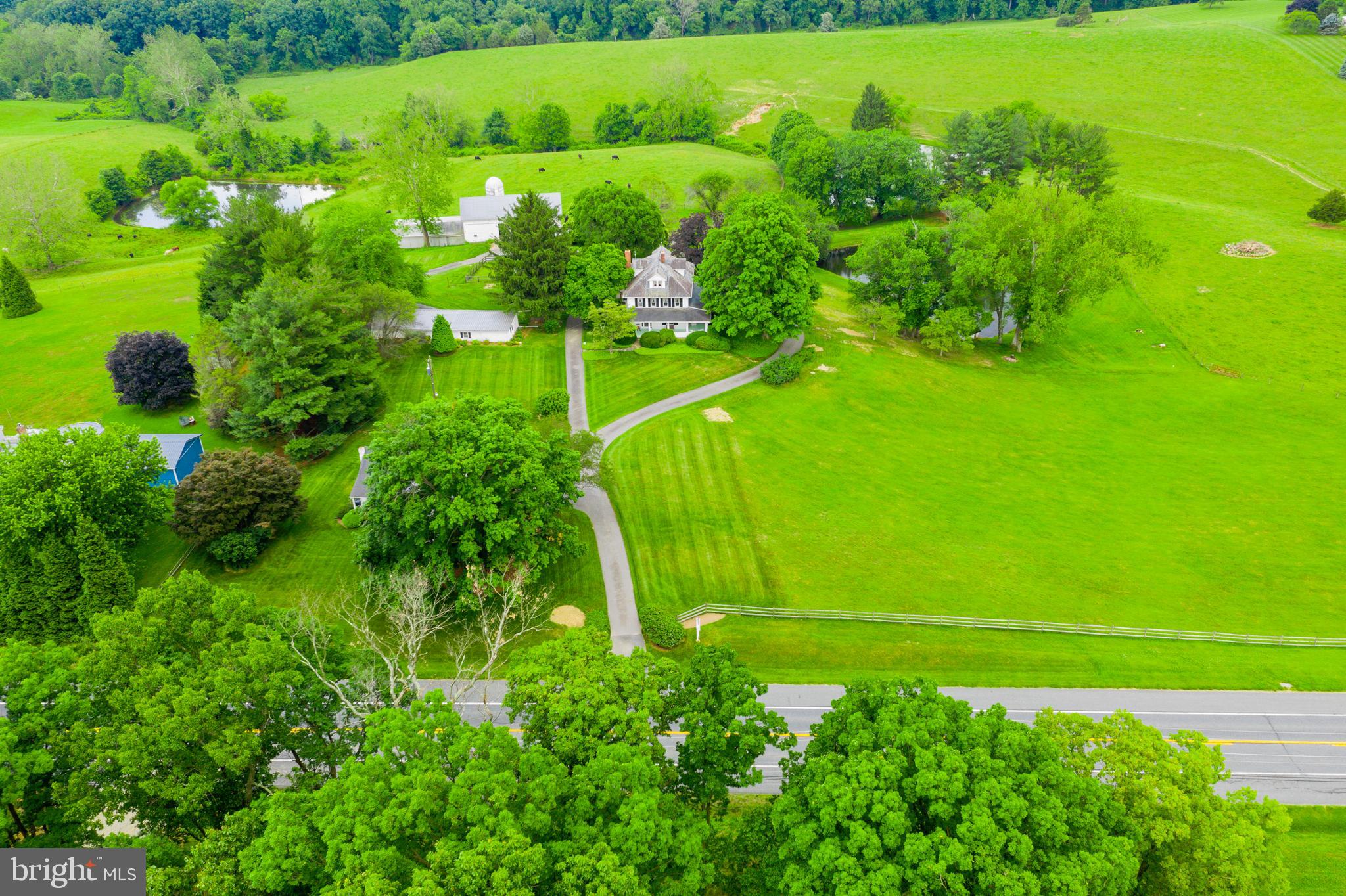 4301 Federal Hill Road Street, MD 21154 - Photo 8 of 85 Aerial View of the Farmstead