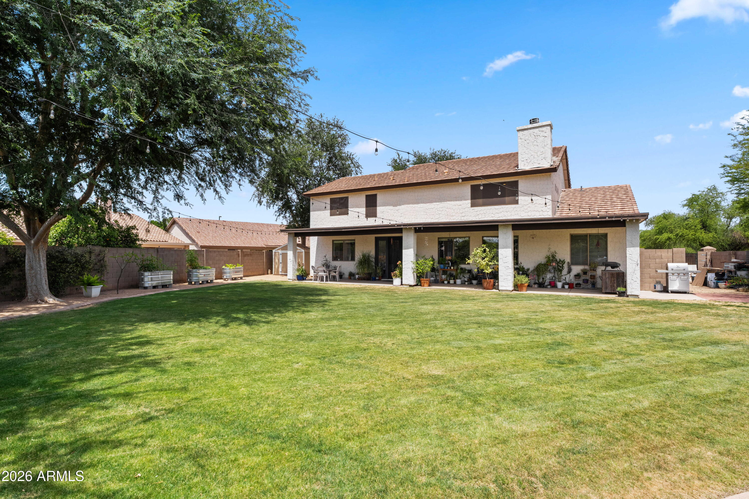 1071 East Ivanhoe Street Gilbert, AZ 85295 - Photo 31 of 41 Lush grass, shade, and plenty of room