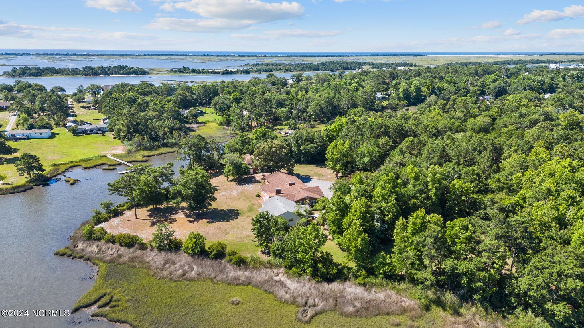 216 Oyster Lane Hubert, NC 28539 - Photo 73 of 80 Aerial View