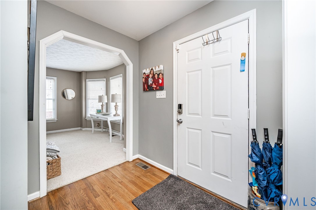 2423 Brookforest Road Midlothian, VA 23112 - Photo 8 of 40 view of livingroom with furniture and wooden floor